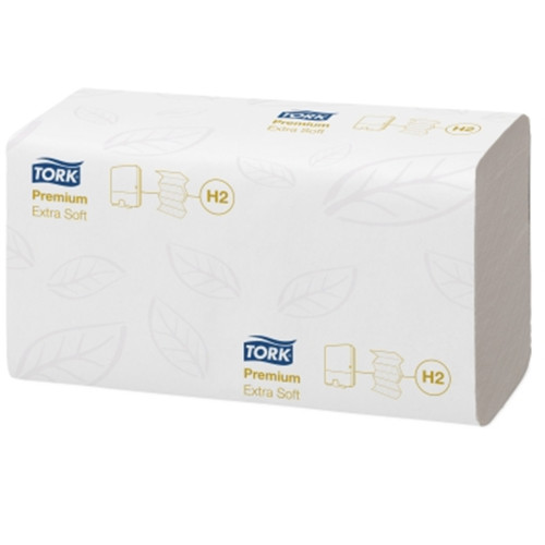 Tork Premium Extra Soft White Paper Hand Towels - Pack (21x100)