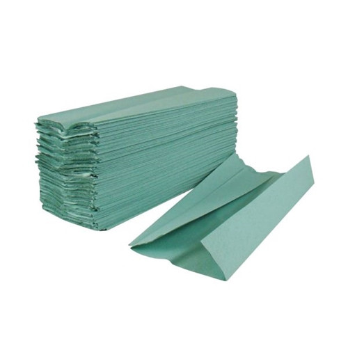 C-Fold 1 Ply Green Paper Hand Towels - Case (2640)