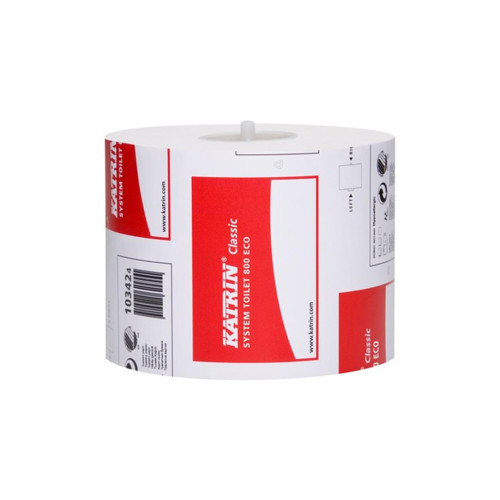 Katrin Classic White 2 Ply 800 Sheet Toilet Rolls - Box (36)