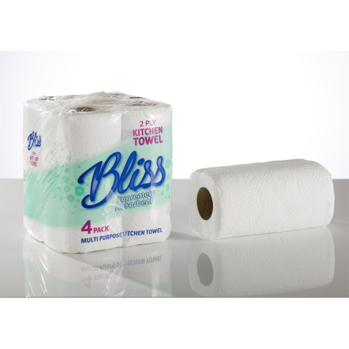 2 Ply White Kitchen Rolls