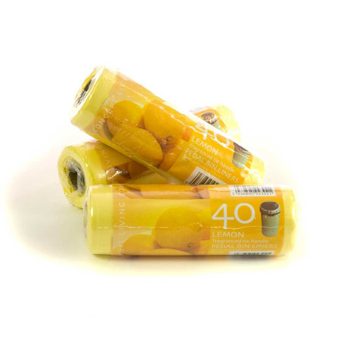 Pedal Bin Liners - Lemon Scented On Rolls