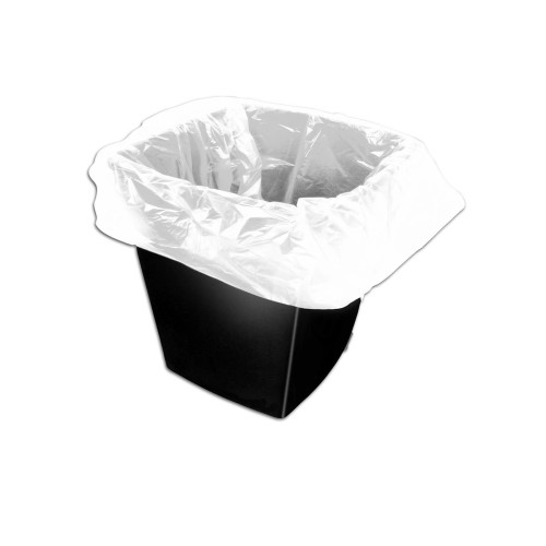 White Square Medium Duty Bin Liners