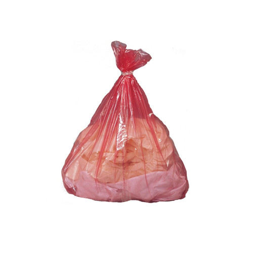 Flat Pack Red Water Soluble Strip Laundry Sacks