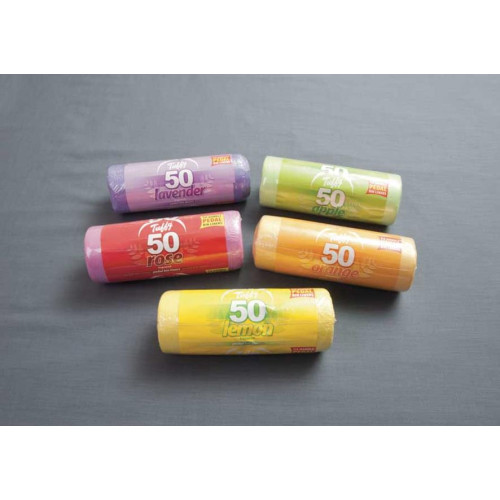 Fragranced Pedal Bin Liners On Rolls - Tuffy