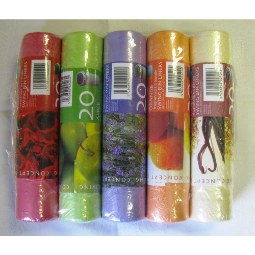 Swing Bin Liners - Fragranced On Rolls