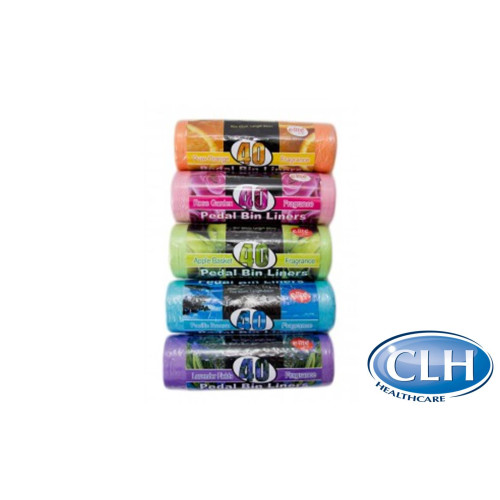 Elite Fragranced Pedal Bin Liners on Rolls