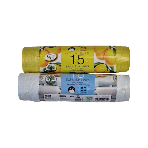 Fragranced Swing Bin Liners On Rolls