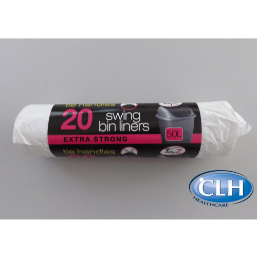 Swing Bin Liners with Tie Handles