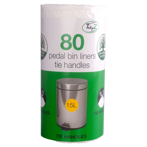 Pedal Bin Liners with Tie Handles
