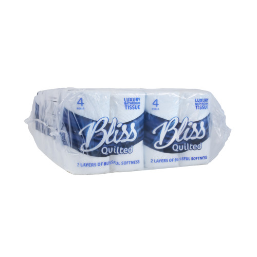 Luxury Bliss Double Quilted Toilet Rolls