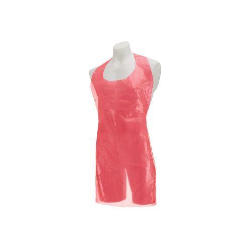 Premium Red Aprons On Rolls, 46" Length