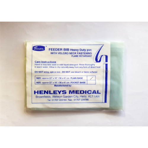 PVC Feeder Bib - Hook & Loop Fastening