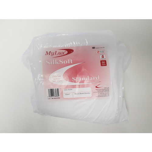Mylux SilkSoft Standard Large Dry Wipes - Case (24x50)