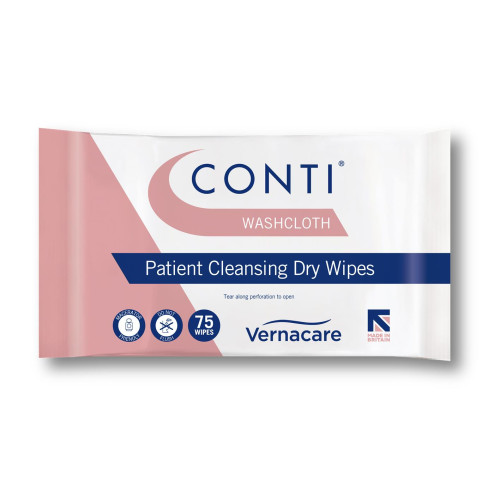Conti Large Washcloth Dry Wipes