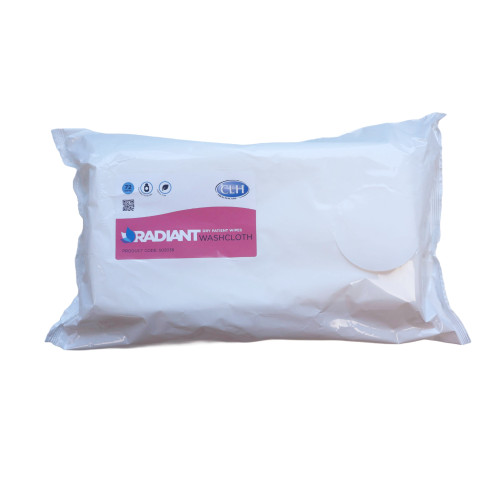 Radiant Washcloth Dry Patient Wipes