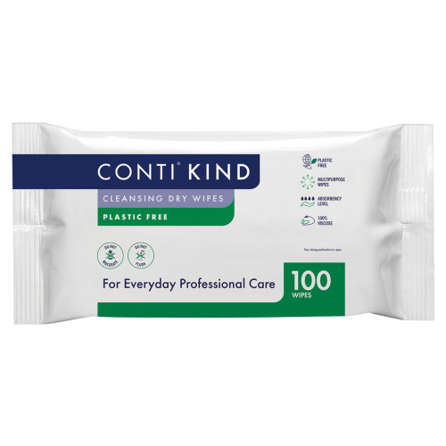 Conti&Acirc;&reg; Kind&acirc;&cent; Plastic Free Dry Wipe