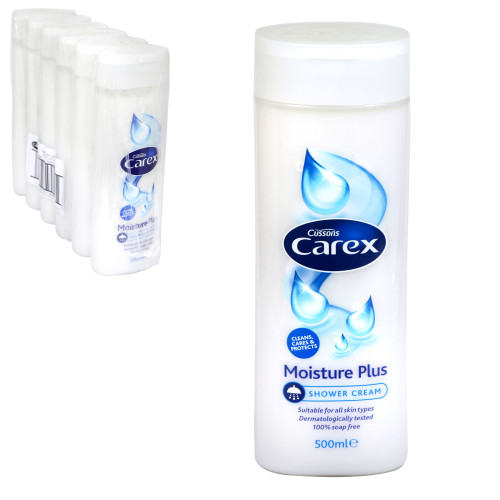 Carex Shower Cream, Moisture Plus