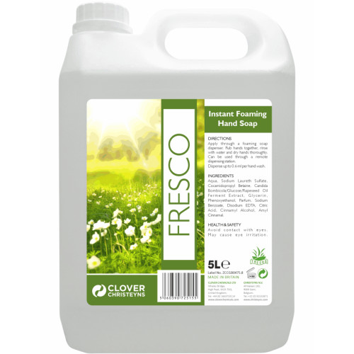Clover Fresco Instant Foaming Soap 5 Litre