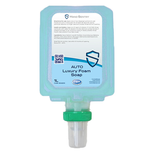 Hand Sentry AUTO Luxury Blue Foam Soap Cartridge Refill