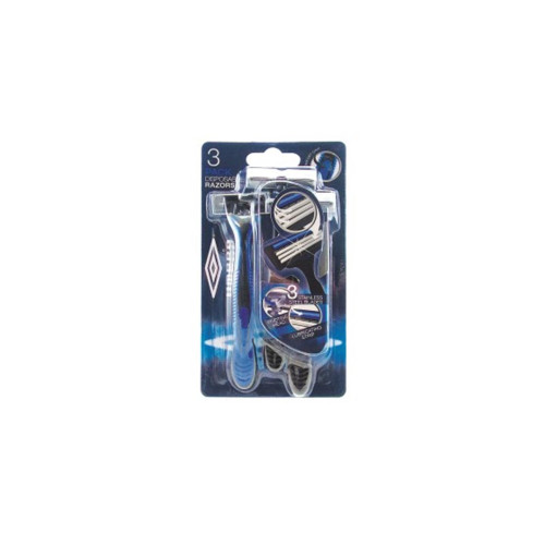 Umbro 3 Blade Stainless Steel Disposable Razors
