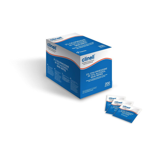 clinell Blue Wipes - for Skin | CLH Healthcare