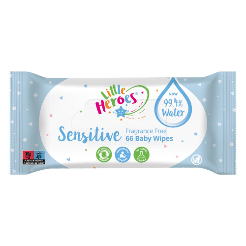 Little Heroes Fragrance Free Moist Baby Wipes