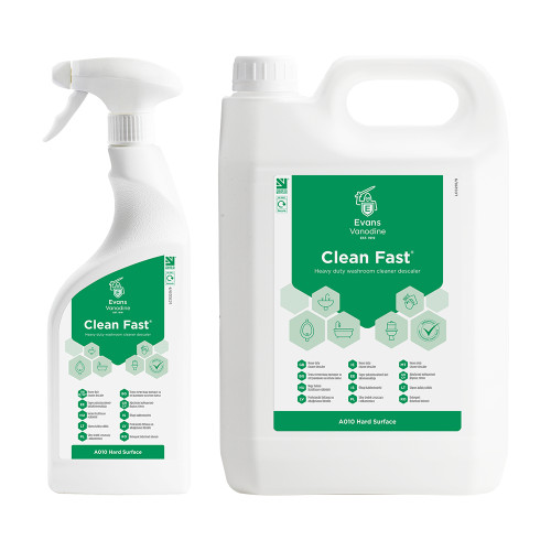 Evans Clean Fast H/Duty Washroom Cleaner
