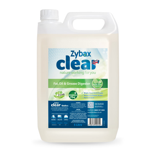 Zybax CLEAR - Fat, Oil & Grease Digester
