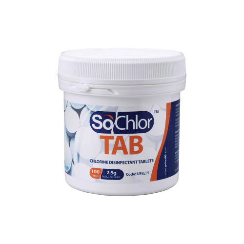 SoChlor TAB 2.5g Chlorine Disinfectant Tablets