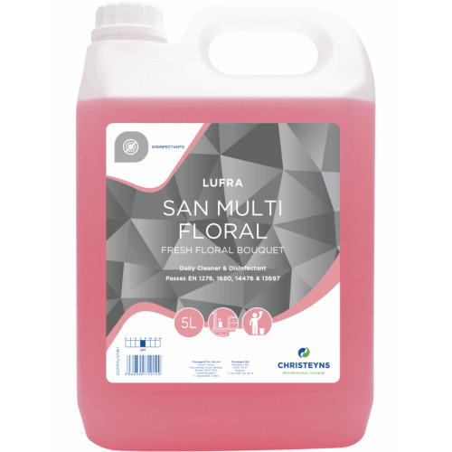 Lufra San Multi Fresh Floral Bouquet Cleaner & Disinfectant