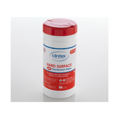 Clinitex Alcohol Hard Surface Disinfectant Wipes