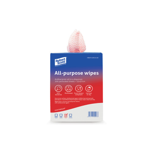 All-purpose wipes Cloths on a Roll