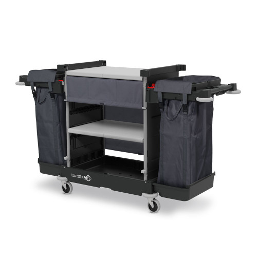 NuKeeper Twin & Low Level Laundry/Janitor Cart
