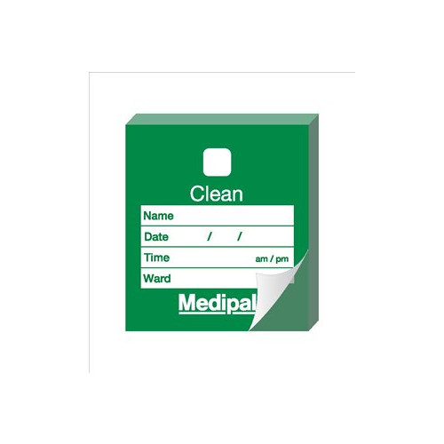 Medipal Clean Indicator Notes - Green Pads