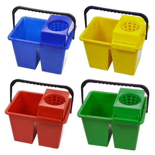 SYR Double Dolly Mop Buckets