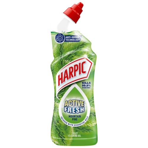 Harpic Active Fresh Gel Bottles, Mountain Pine