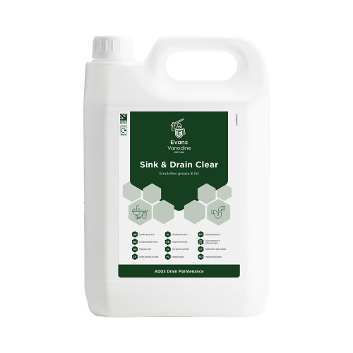 Evans Sink & Drain Clear