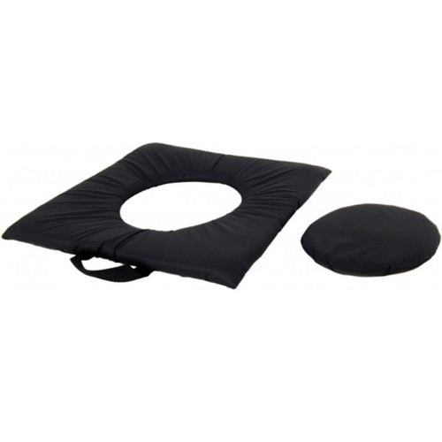 Gel Commode Cushion with Removable Central Pad