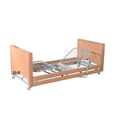 Casa Med Classic FS Low Electric Bed - With Side Rails