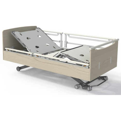 Tivoli 4 Low Electric Profiling Bed, Chamois Oak
