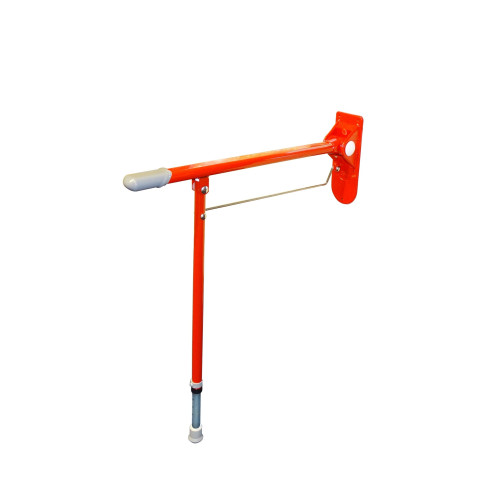 Red Coloured Drop Down Grab Rail Bar