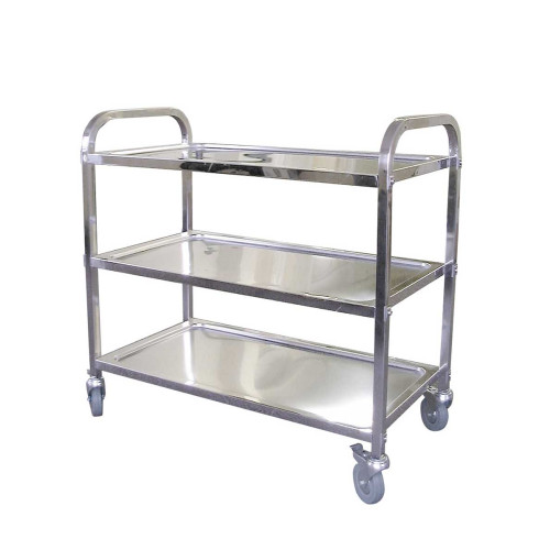 3 Tier Stainless Steel Service Trolleys