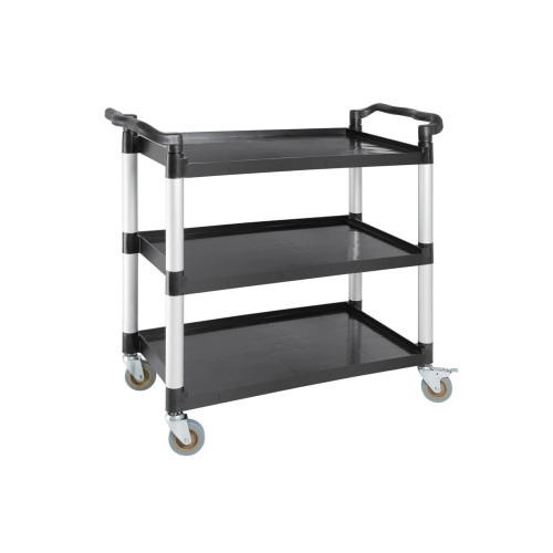 3 Tier Plastic Service Trolley - Large