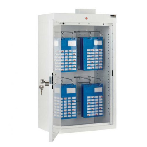 MDS Self-Administration Wall Cabinet, 1 Rack