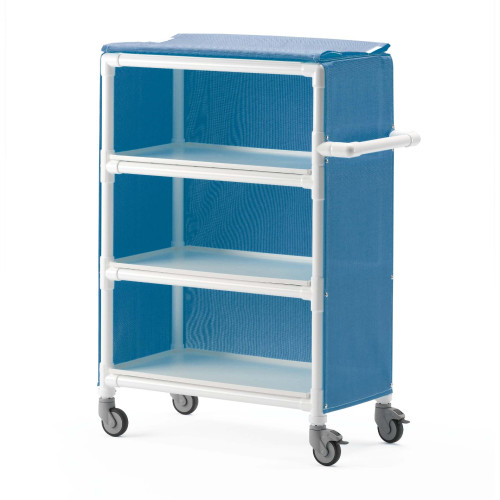Clean Linen Distribution Cart - Blue