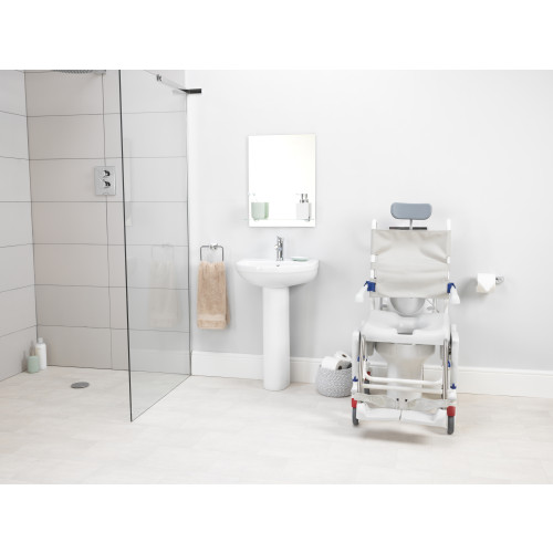 Aquatec Ocean VIP ERGO Shower Commode Chairs CLH Healthcare