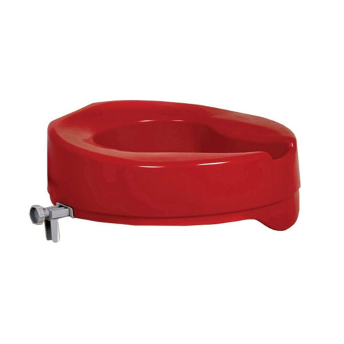 RED Coloured Raised Toilet Seats