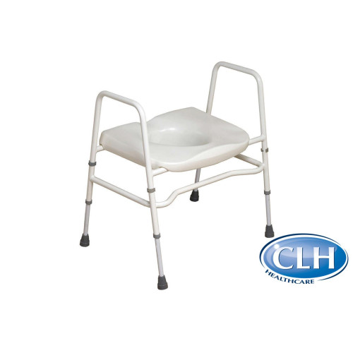 Mowbray Toilet Seat & Frame - Extra Wide