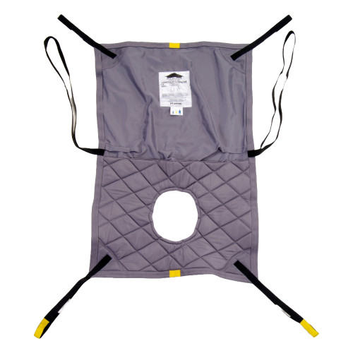 Oxford® Long Seat Polyester Slings with Commode Aperture