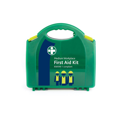 First Aid Kit British Standard BS-8599 In Aura Box - Medium